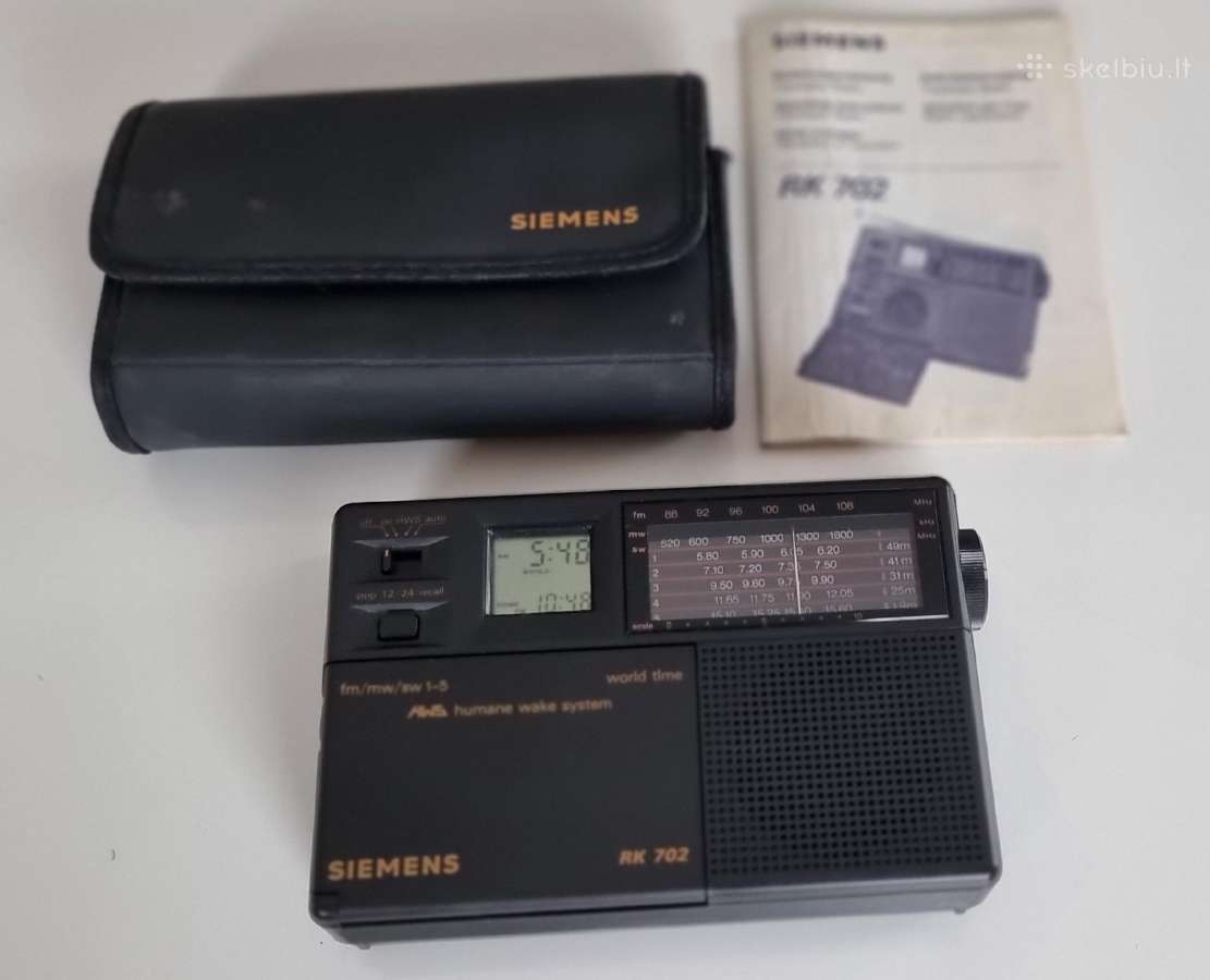 Radijo imtuvas Sony Panasonic Siemens Philips - nuotraukos Nr. 11