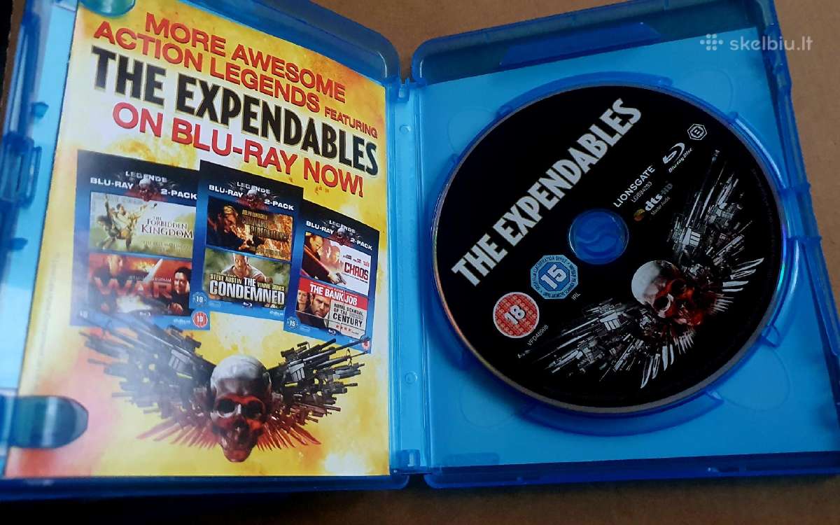 The Expendables 1&2 (blu-ray Rinkinys) - nuotraukos Nr. 2
