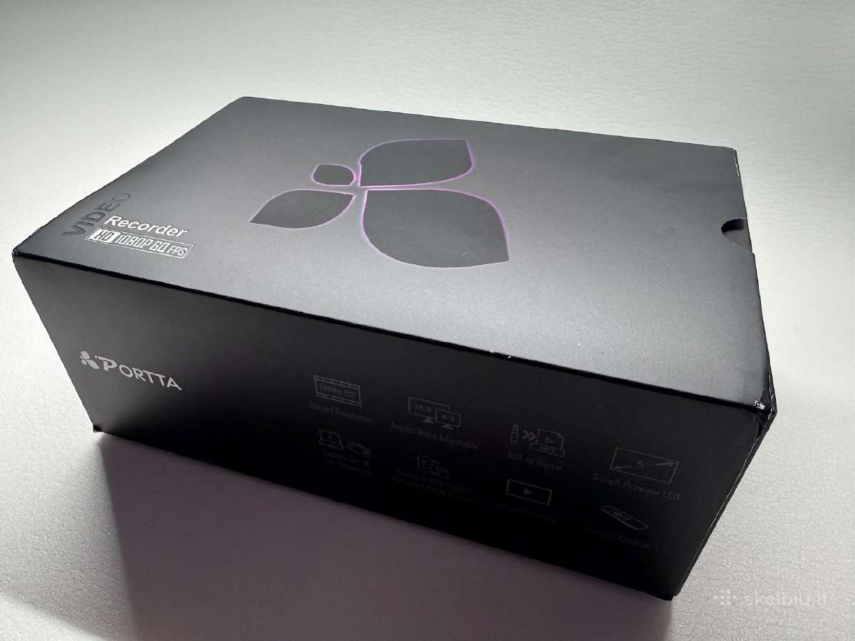 Portta Vd20p-u Vhs Digital Converter (Konverteris)