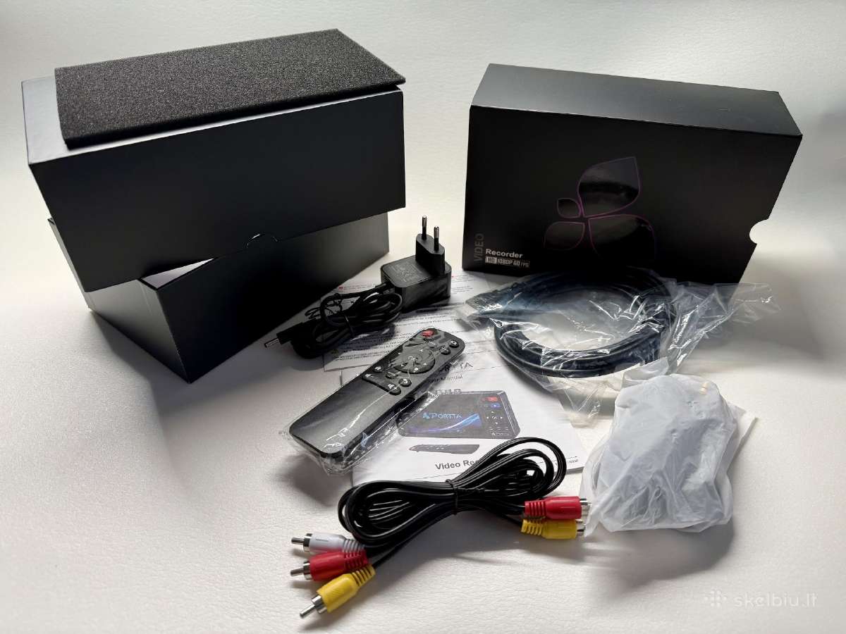 Portta Vd20p-u Vhs Digital Converter (Konverteris) - nuotraukos Nr. 3