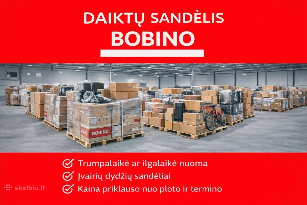 Trumpalaikė sandėlio nuoma Kaune