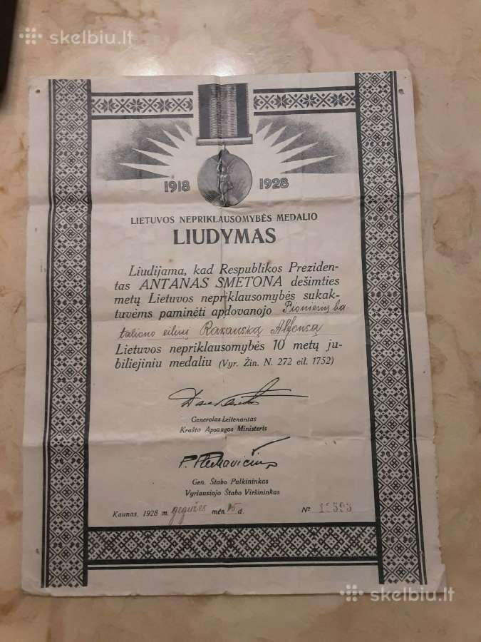 Perku nuotraukas,diplomus,liudymus - nuotraukos Nr. 3