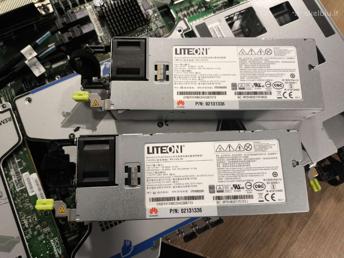 Serveris X2 Intel Gold Cpu, 32gb+ RAM - nuotraukos Nr. 7