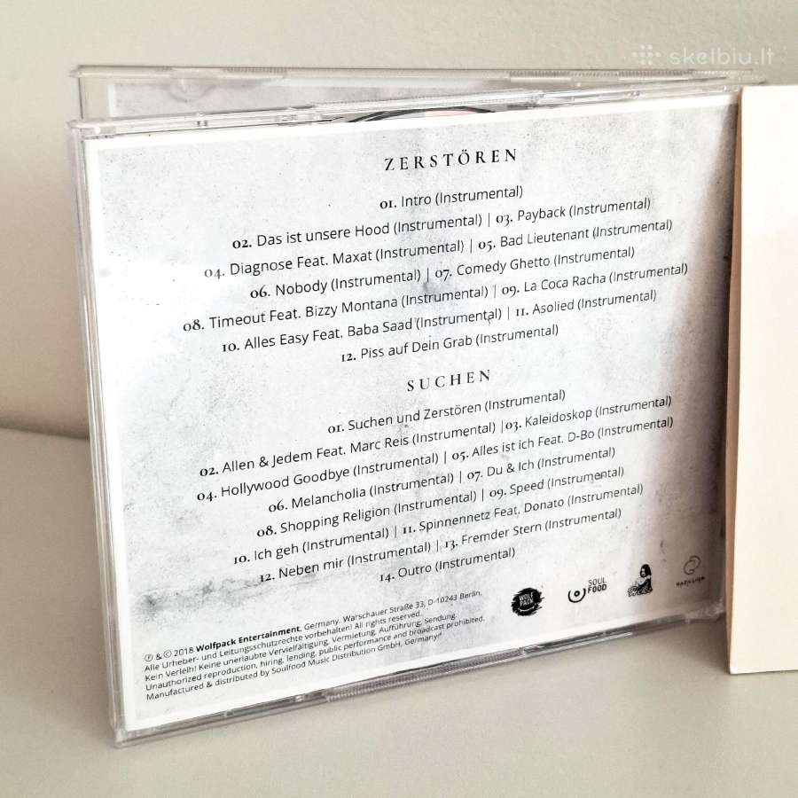 Chakuza - Suchen Und Zerstoren (3 x CD) - nuotraukos Nr. 4