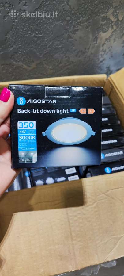 LED panelės