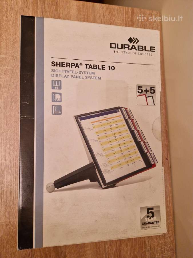 Aplankų dėklas Durable dokumentų laikiklis - nuotraukos Nr. 2