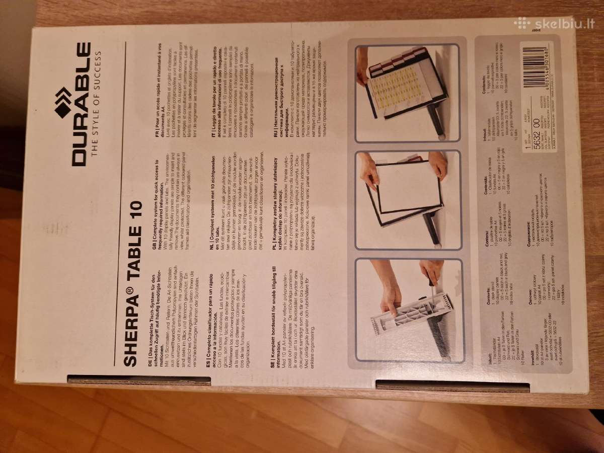 Aplankų dėklas Durable dokumentų laikiklis - nuotraukos Nr. 4