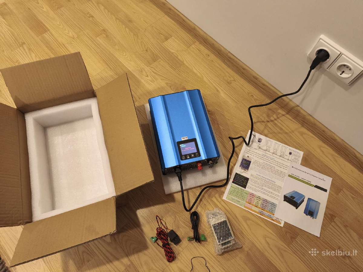 Saules elektrines inverteris + Mppt - nuotraukos Nr. 2