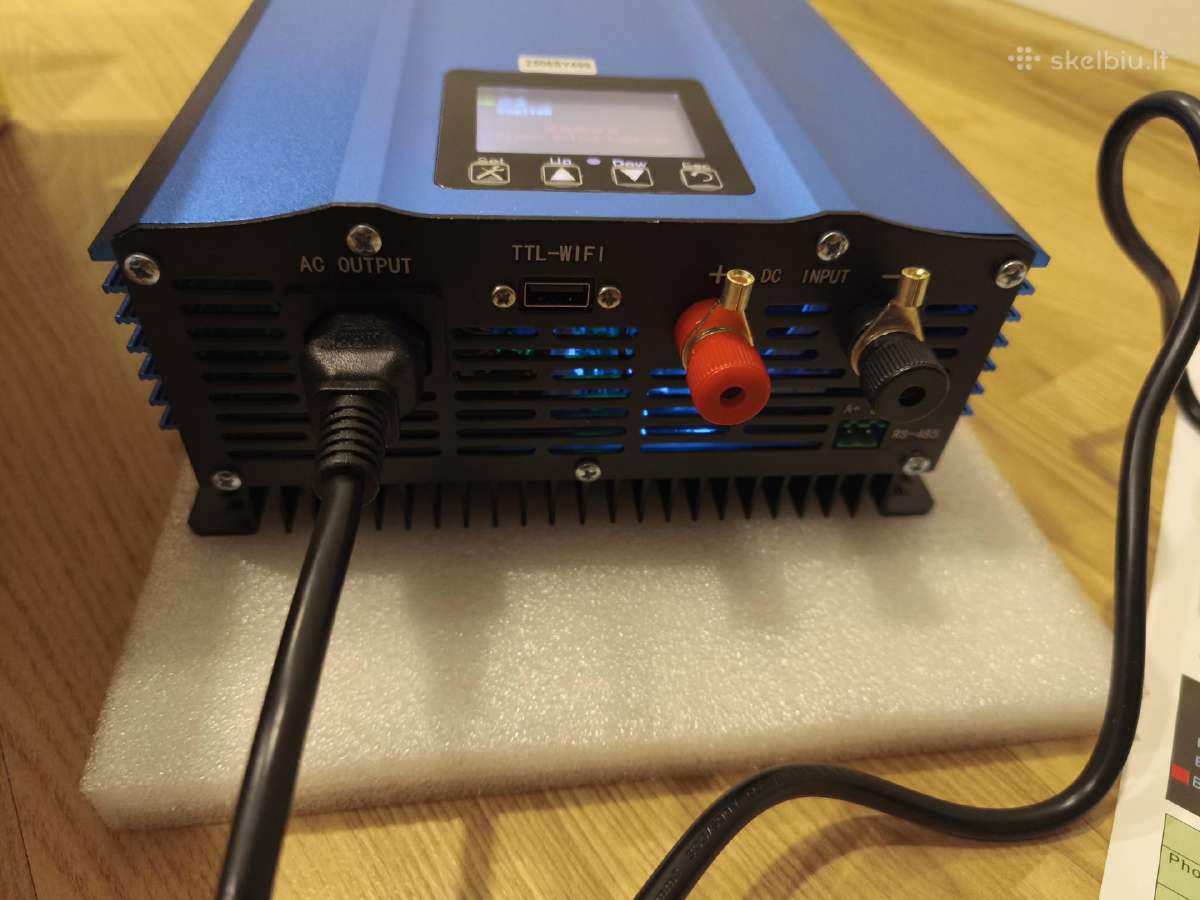 Saules elektrines inverteris + Mppt - nuotraukos Nr. 4