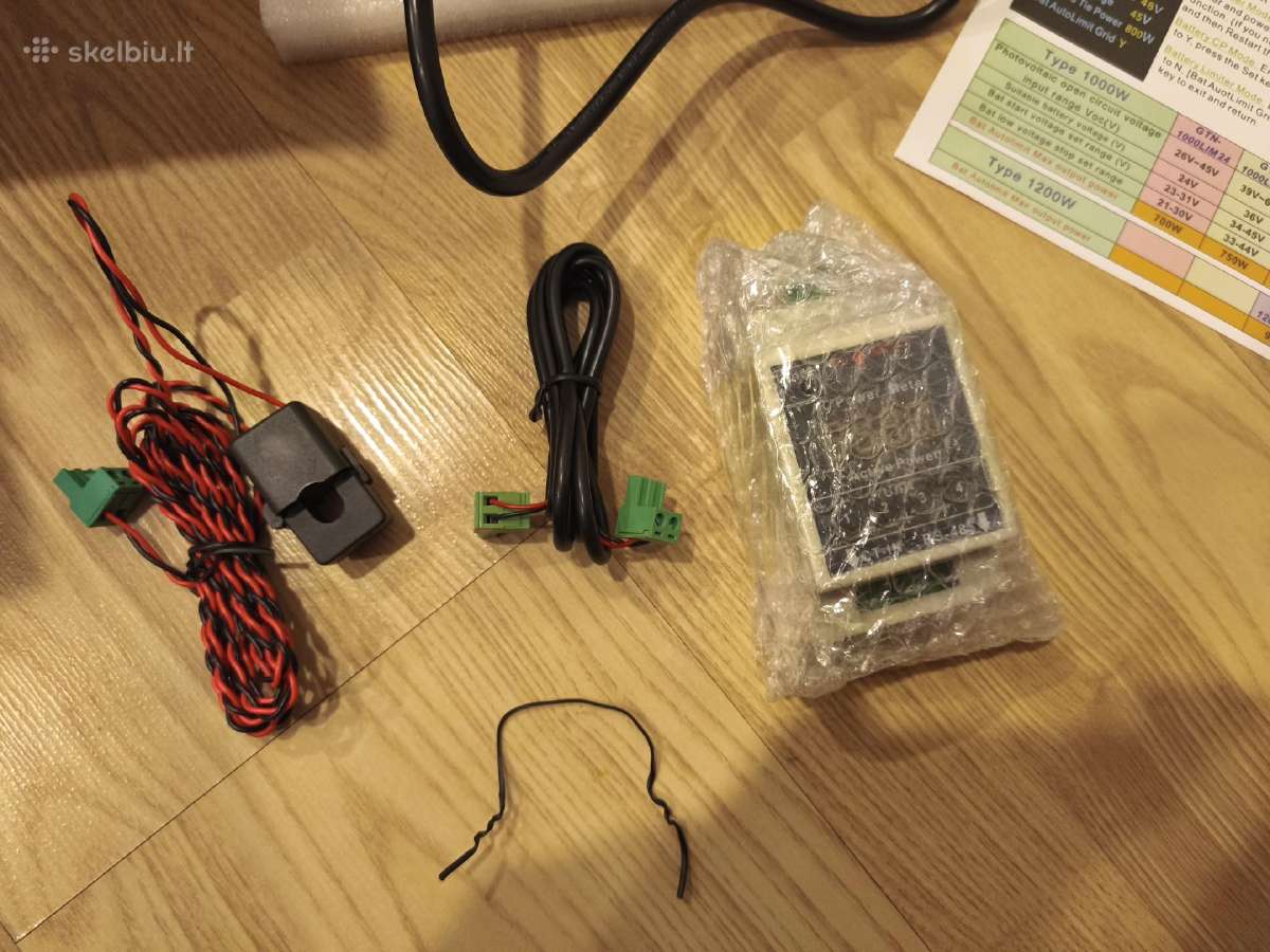 Saules elektrines inverteris + Mppt - nuotraukos Nr. 5