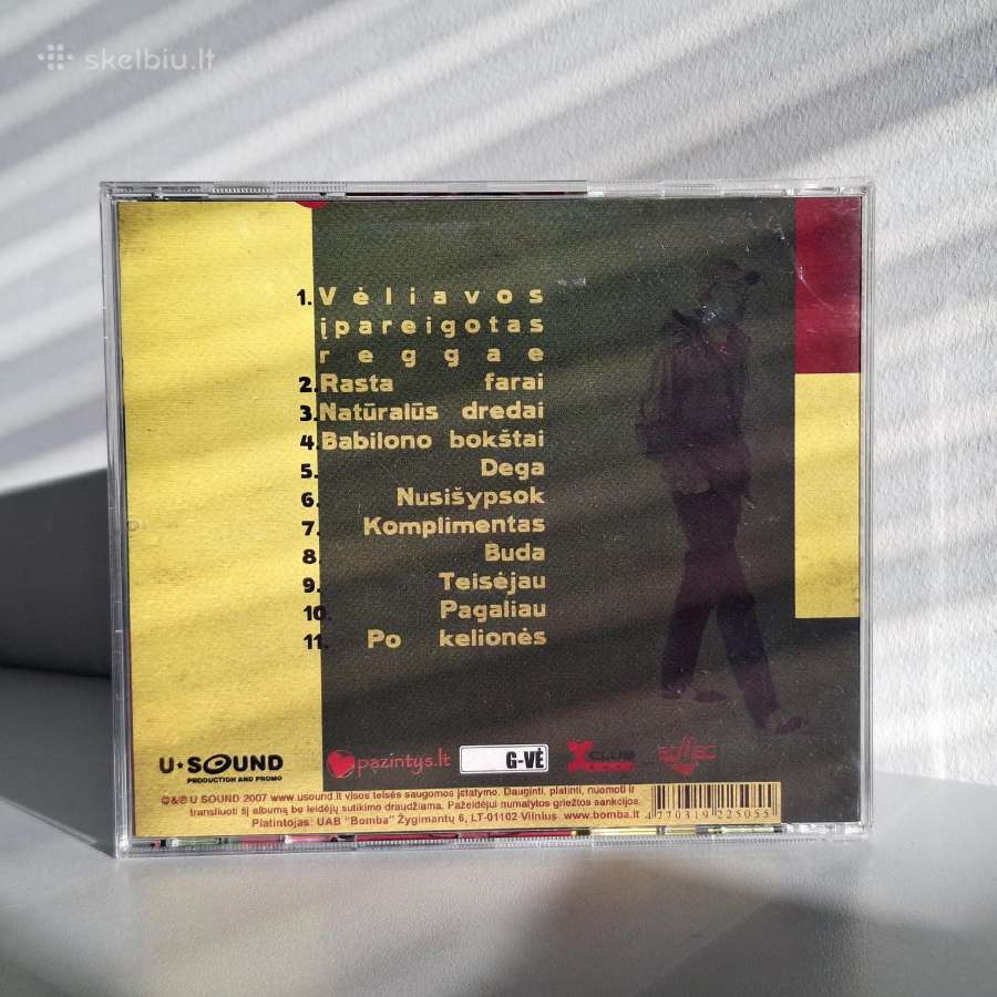 Shidlas - Vėliavos Įpareigotas Reggae (CD) - nuotraukos Nr. 2