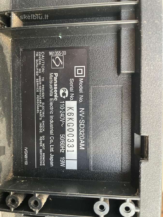 Panasonic Nv-sd320am su defektu tik 40 Eur - nuotraukos Nr. 4