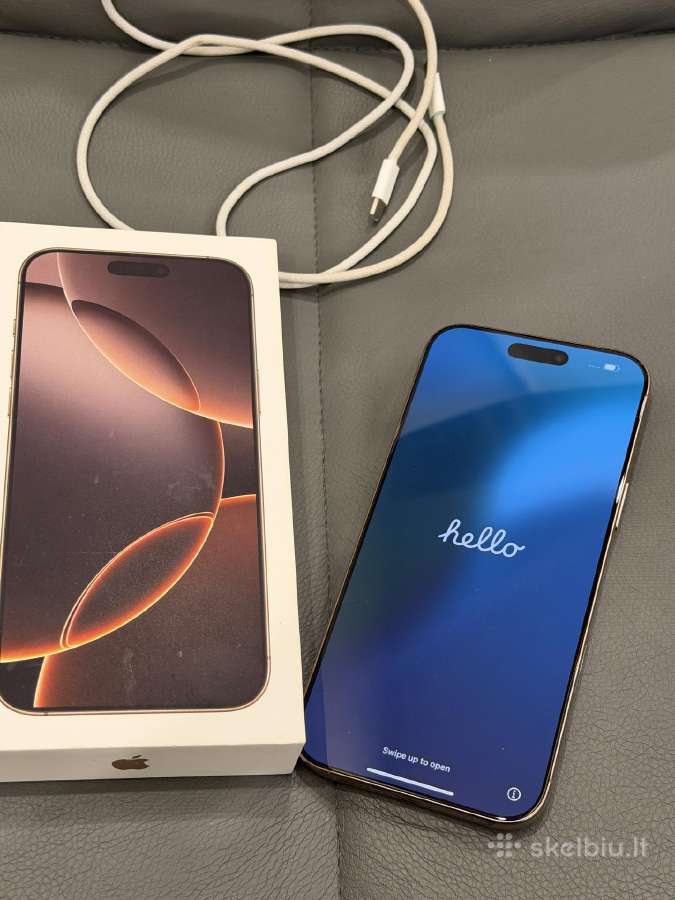 Parduodu iPhone 16pro Max 256gb