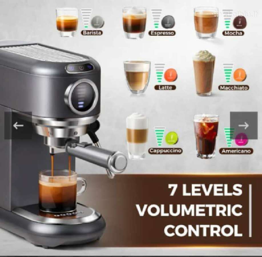 Cafelffe karštas/šaltas pusiau automatinis espress - nuotraukos Nr. 4