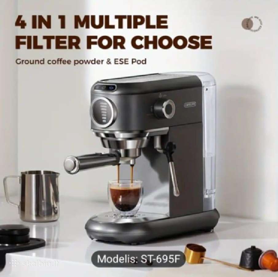 Cafelffe karštas/šaltas pusiau automatinis espress - nuotraukos Nr. 11