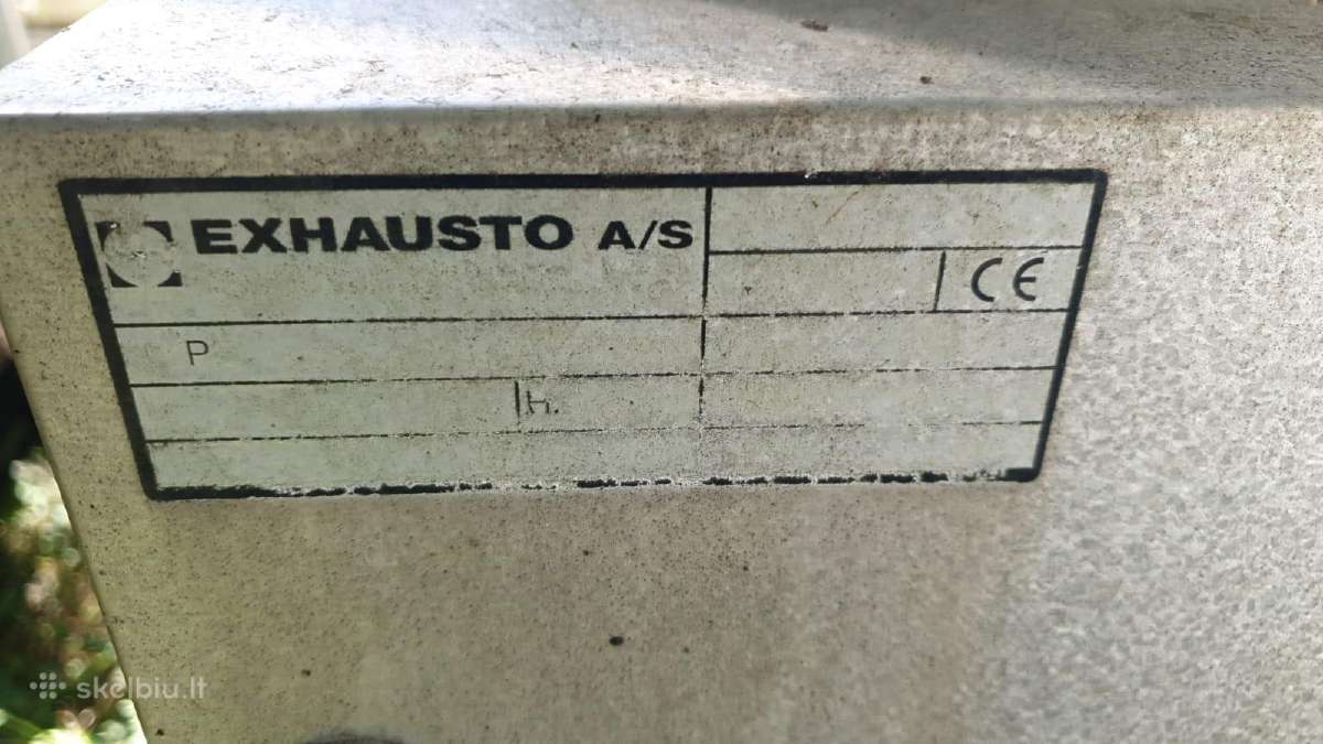 Pramoninis ištraukimo ventiliatoriusexhausto - nuotraukos Nr. 4