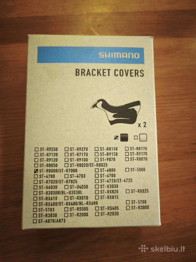 Stabdžių rankenų gumos (bracket covers) St-r8000/s - nuotraukos Nr. 2