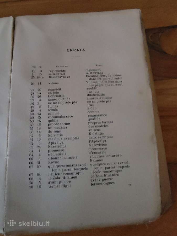 1918 m.knyga "Renanssaise Nationale Lituanienne" - nuotraukos Nr. 6