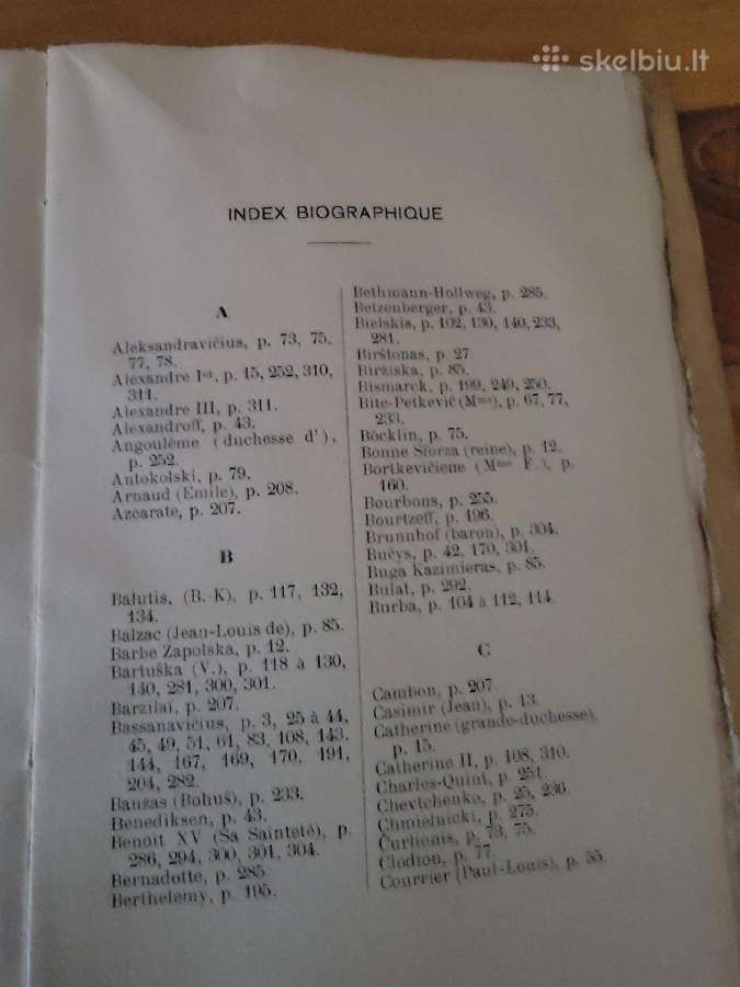 1918 m.knyga "Renanssaise Nationale Lituanienne" - nuotraukos Nr. 7