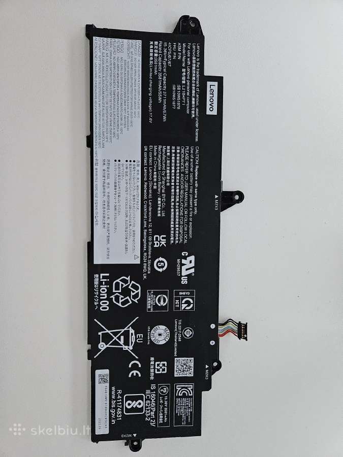 Lenovo T14s Gen3 originali baterija, L21b4p71