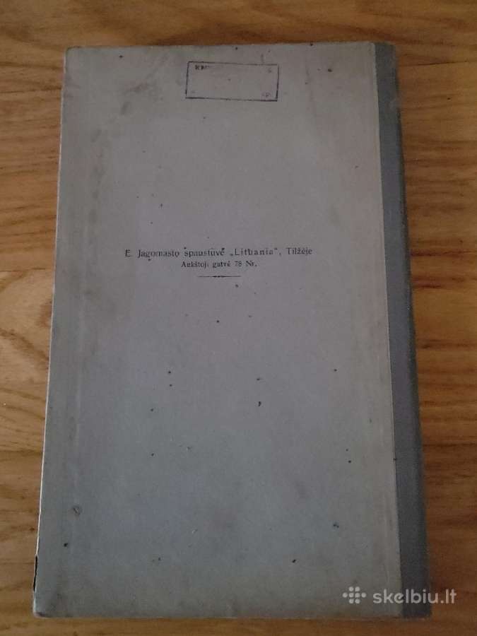 1919 m. A.jakšto knyga "Plokštinė trigonometrija" - nuotraukos Nr. 7
