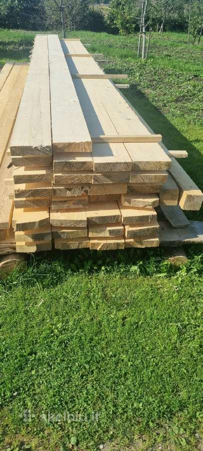 Medienos gaminiai, gegnės (50x200/150/10) murlotai