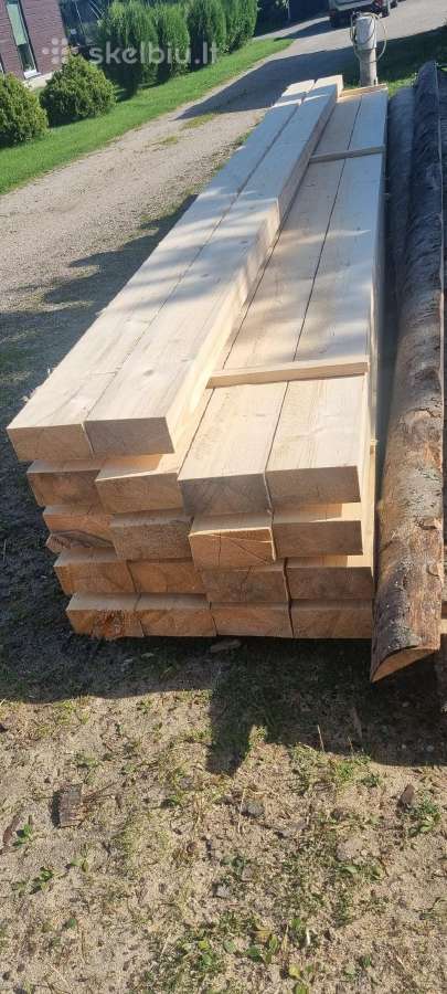 Medienos gaminiai, gegnės (50x200/150/10) murlotai - nuotraukos Nr. 2