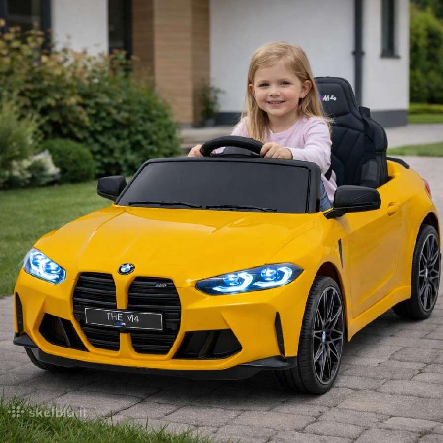 Vaikiškas elektromobilis Bmw M4 Mėlyna