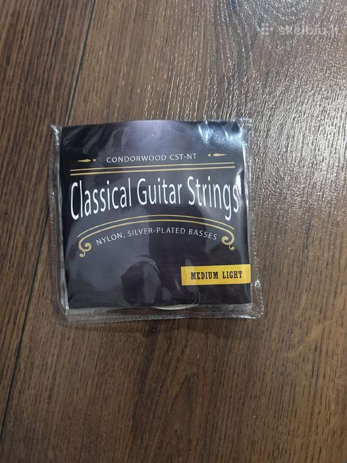 Visiškai nauja ir nepanaudota gitara su priedais - nuotraukos Nr. 3