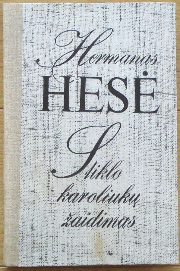 Hermanas Hese "Stiklo karoliukų žaidimas "