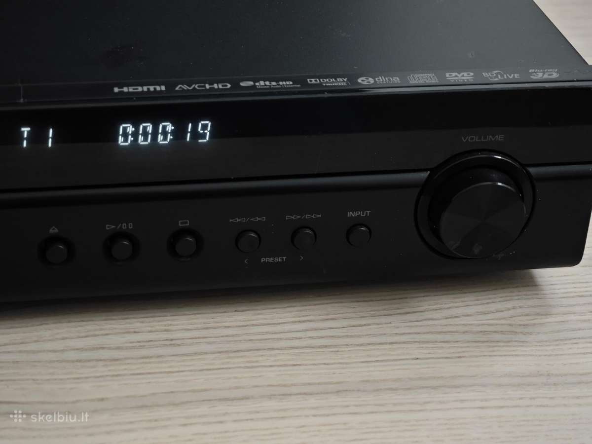 Yamaha Brx-610 Blu-ray Disc Receiver Hdmi arc amp - nuotraukos Nr. 4
