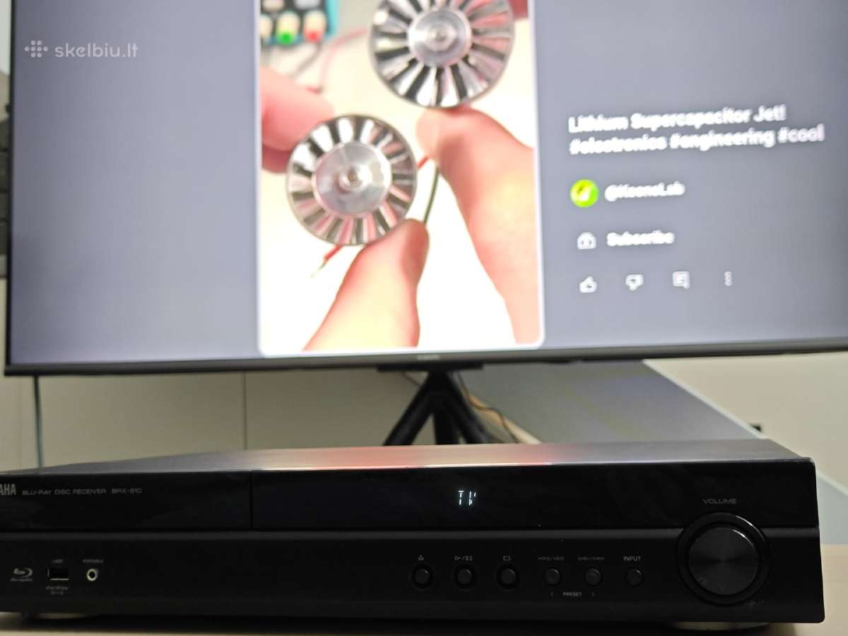 Yamaha Brx-610 Blu-ray Disc Receiver Hdmi arc amp - nuotraukos Nr. 5