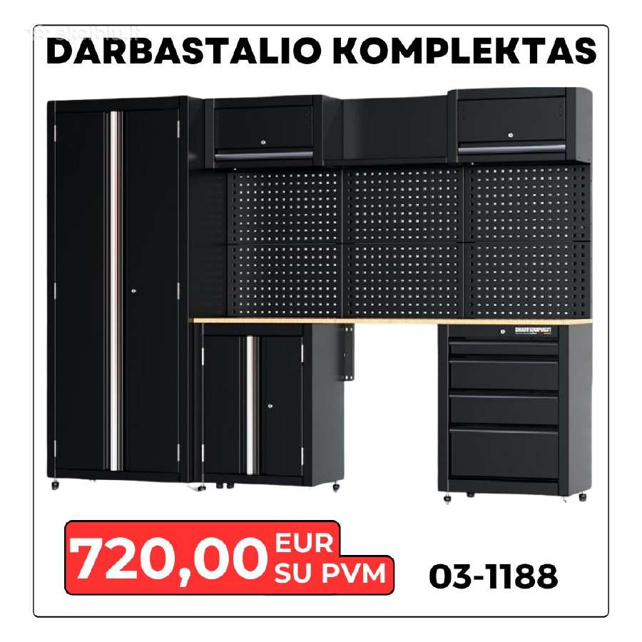 Darbastalių komplektai Smart Equipment Nuo 590 Eur - nuotraukos Nr. 4