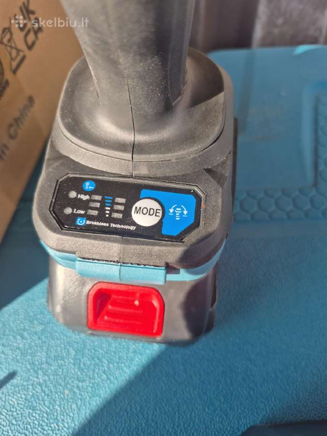 Naujas galingas veržliasūkis 18v Makita kopija - nuotraukos Nr. 2