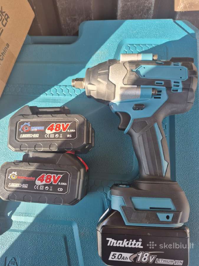 Naujas galingas veržliasūkis 18v Makita kopija - nuotraukos Nr. 3