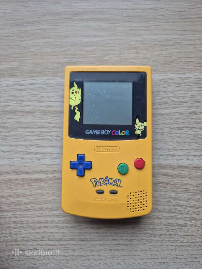 Game boy colour pokemon edition
