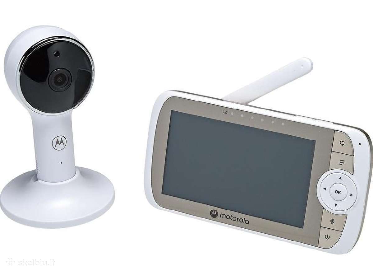 Mobili auklė Motorola Vm65x Connect, balta