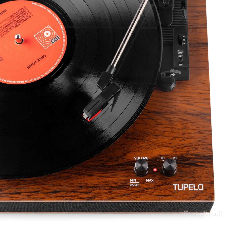 Audizio Tupelo Bt patefonas su kolonėlėmis, medis - nuotraukos Nr. 11