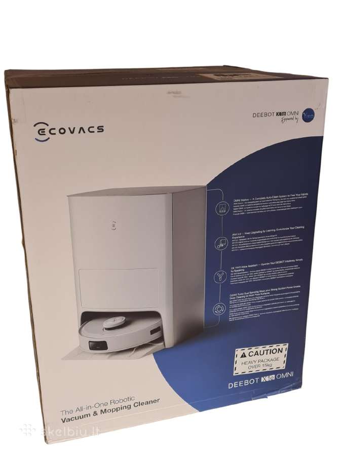 Ecovacs Deebot X1e Omni robotas dulkių siurblys - nuotraukos Nr. 2
