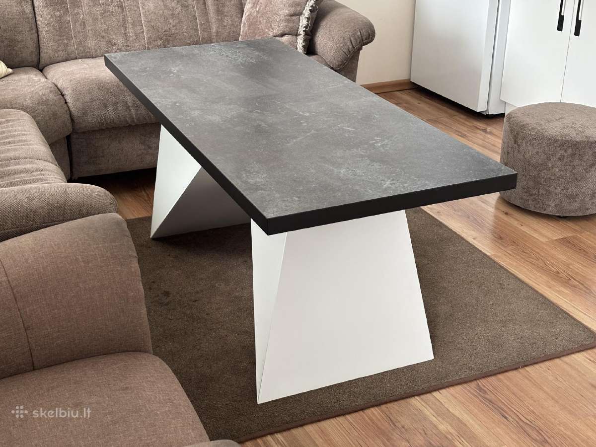 Stalas 140x59x59cm - Modernus, Tvirtas, Ilgaamžis - nuotraukos Nr. 5