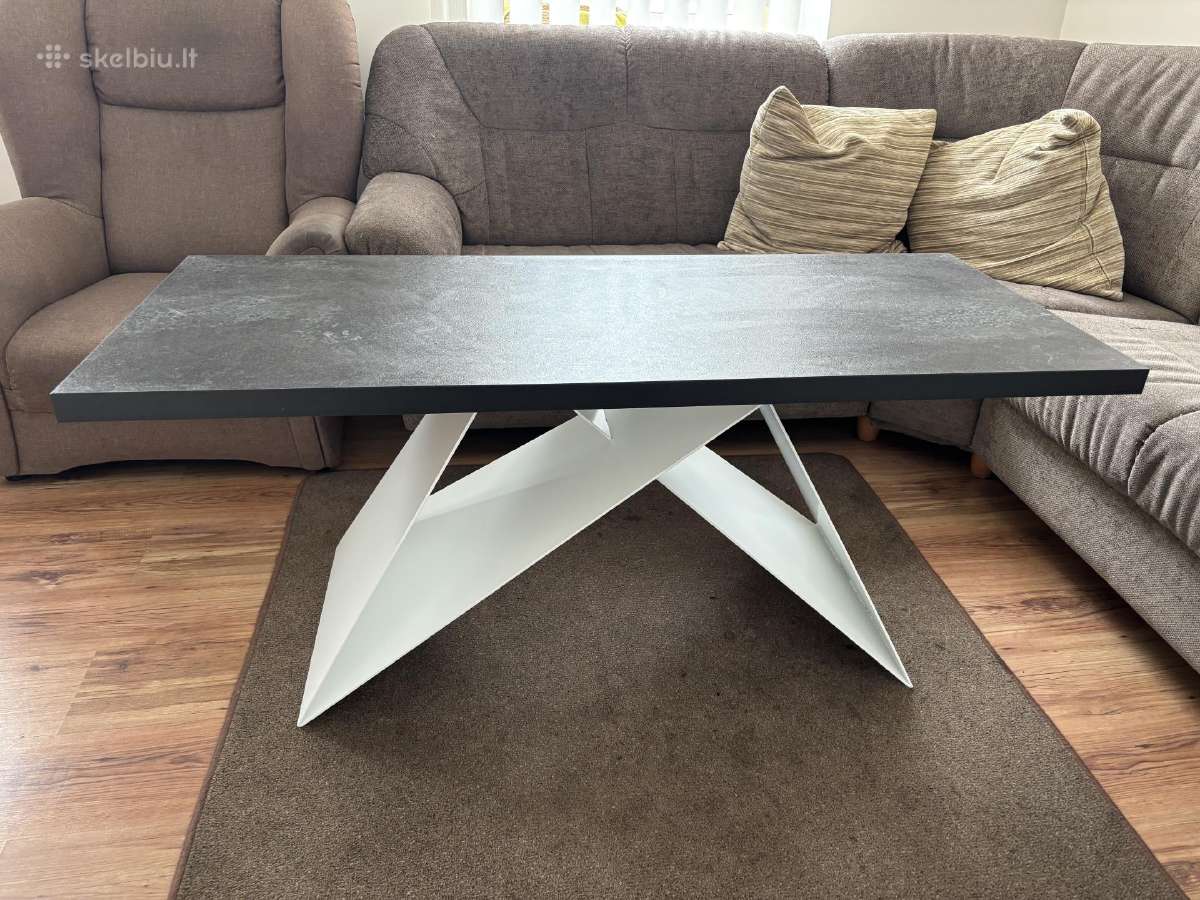 Stalas 140x59x59cm - Modernus, Tvirtas, Ilgaamžis - nuotraukos Nr. 6