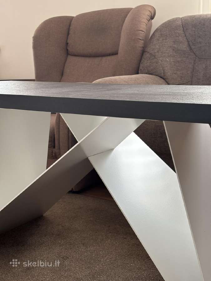 Stalas 140x59x59cm - Modernus, Tvirtas, Ilgaamžis - nuotraukos Nr. 7