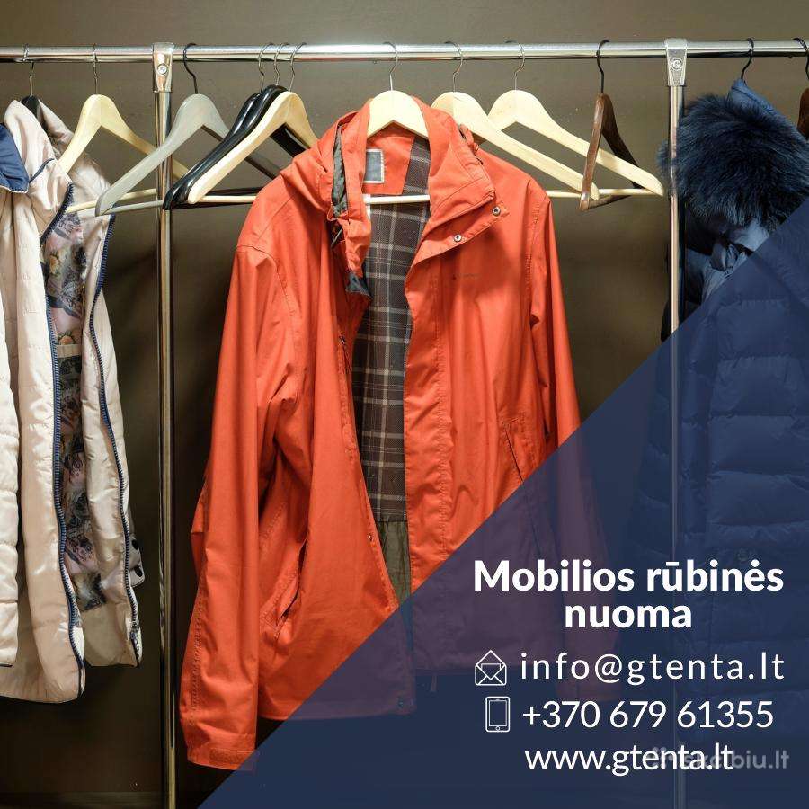 Mobilios rūbinės Nuoma