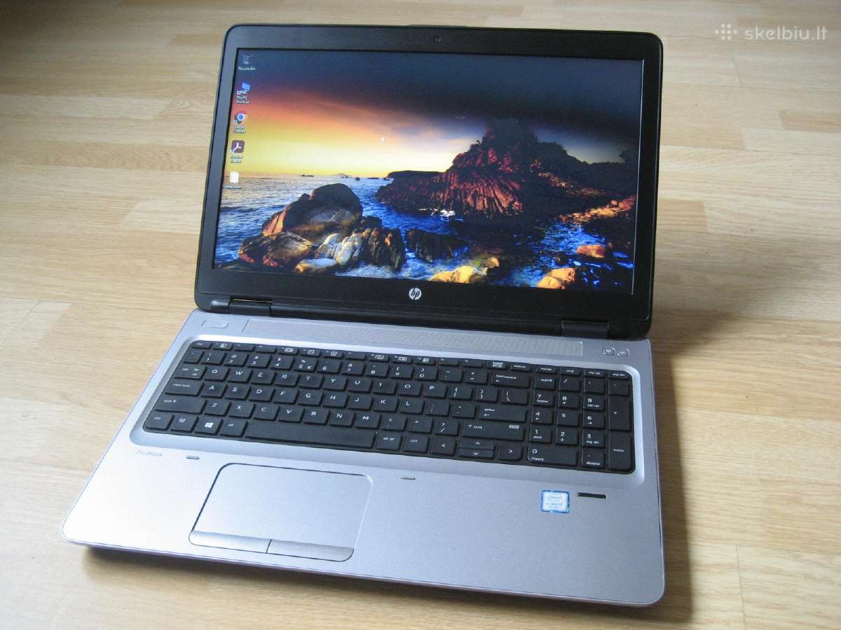 Puikus Hp 650 G3 Fullhd/ i5-7440hq/ 256gb/ 2-3 val