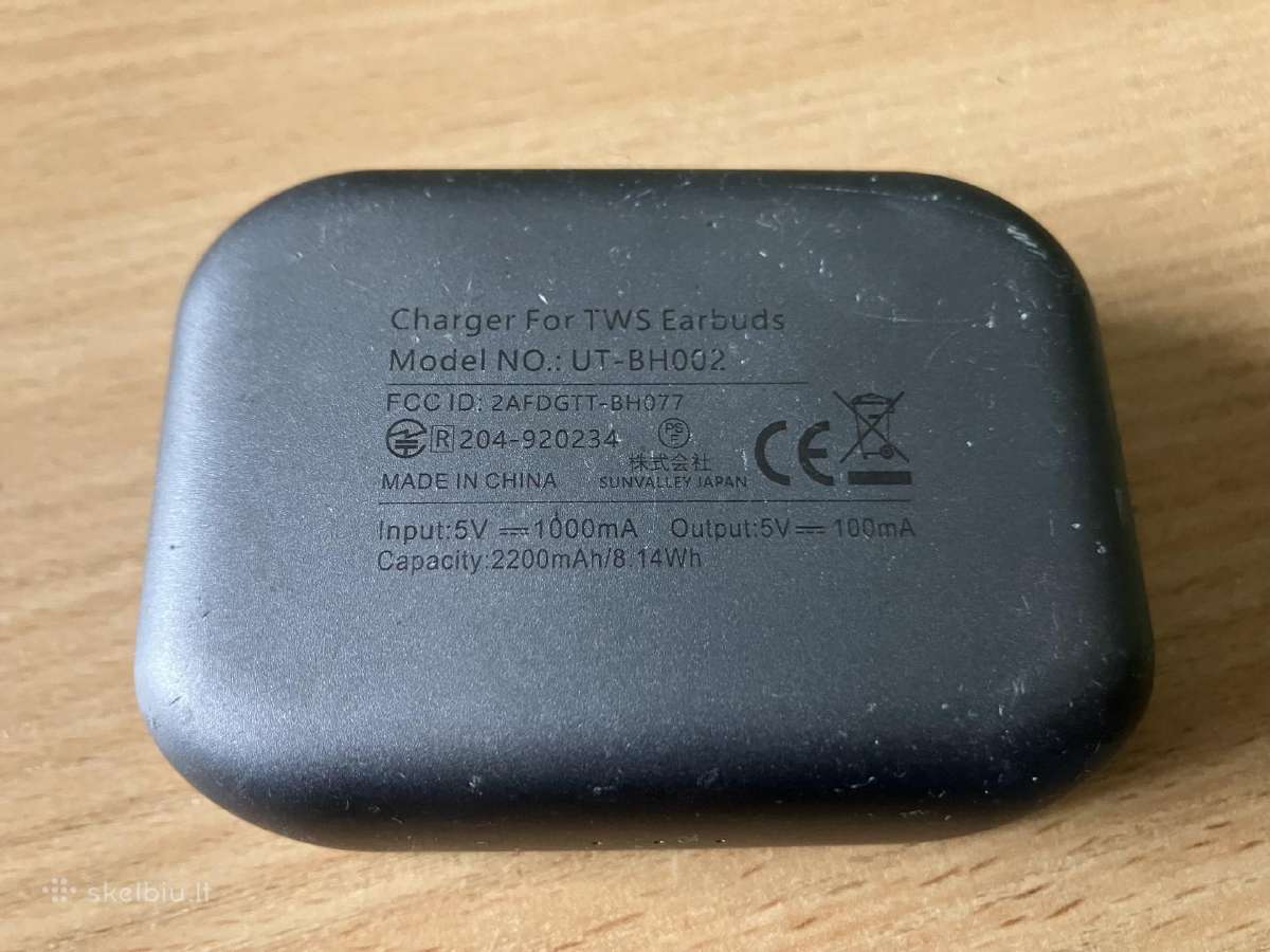 Utaxo Tws ausinių įkrovimo dėklas Ut-bh002 - nuotraukos Nr. 2
