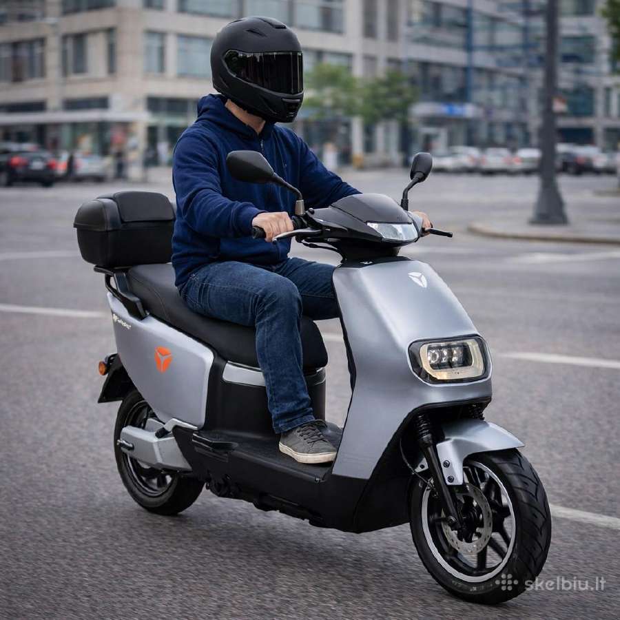 Registruojami Elektriniai Motoroleriai / Pigu Apva