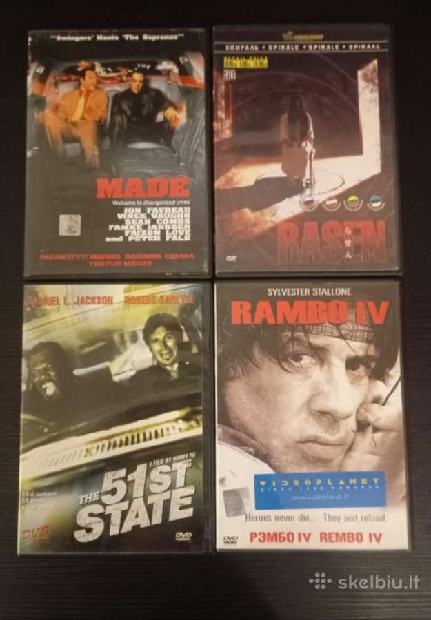 Šeši Dvd filmai