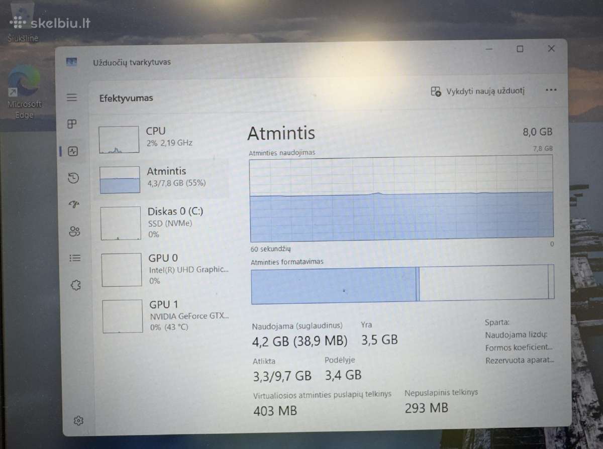 Dell G3 - nuotraukos Nr. 8