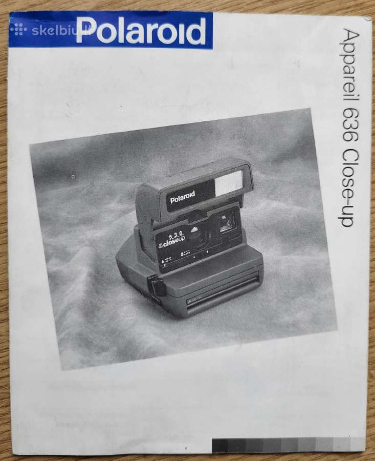 Polaroid 636 fotoaparatas - nuotraukos Nr. 5