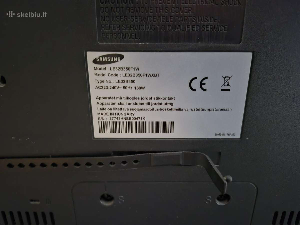 Samsung Televizorius - nuotraukos Nr. 4